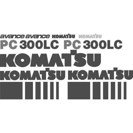 Aftermarket Decal Set KMPC300-6DECALSET